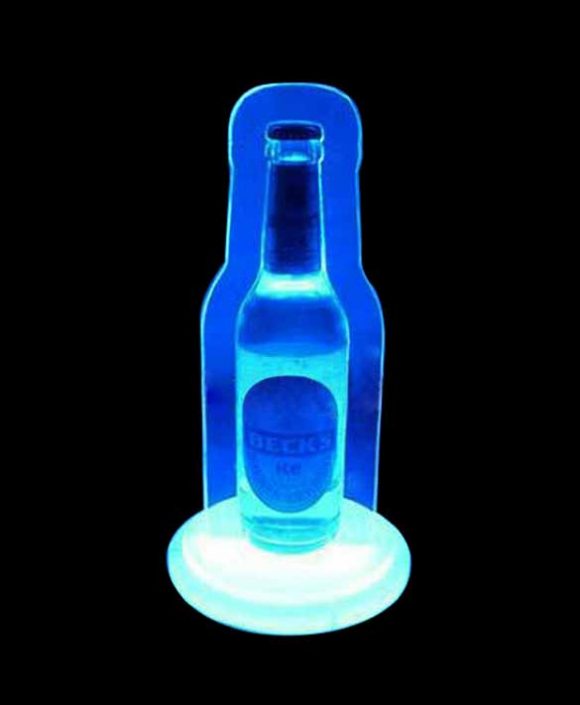 bottle shaped led display glorifier, acrylic led glorifier ld-pd05