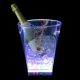 clear plastic led ice buckets