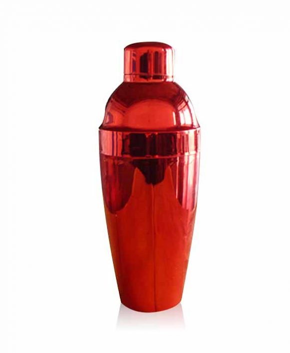 plastic cocktail shaker ld-k636 ( Chrome plated)