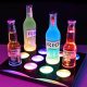 square colorful led glass tray holder ld-y217